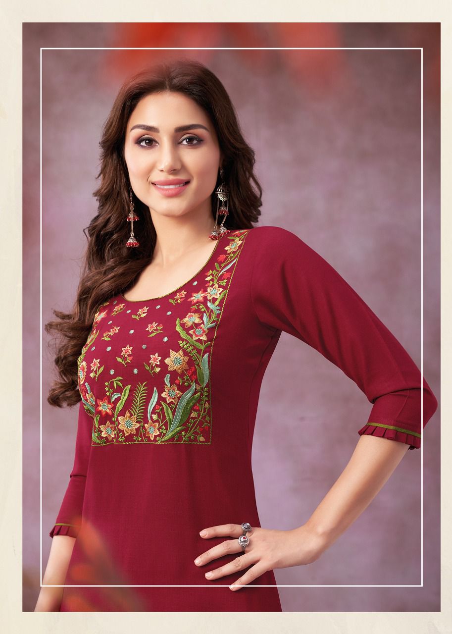 Aarvi Anokhi 2 Fancy Ethnic Wear Designer Kurti With Pant Collection